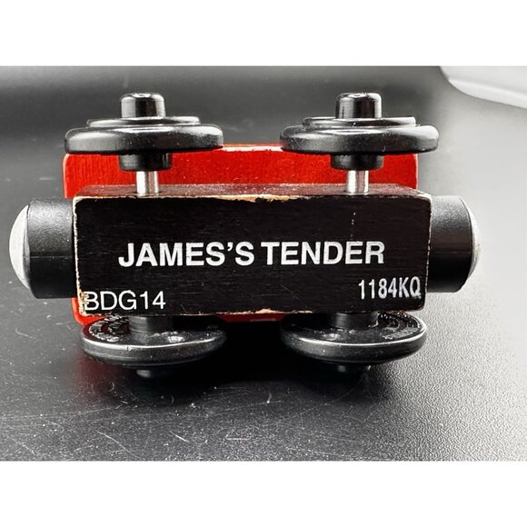 Thomas Wooden Railway 2012 Roll And Whistle James Tender Only Mattel READ - Picture 7 of 7